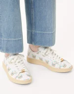 Valentino Royco Sneaker In Nappa Calfskin With Le Chat De La Maison Motif - Image 8